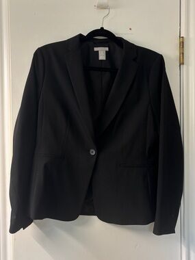 H&M Black Single-Button Women’s Blazer